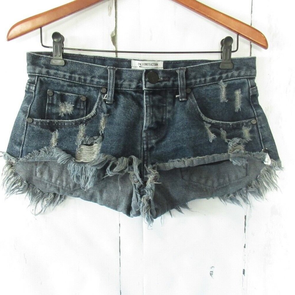 One Teaspoon Jeans X Free People Bonitas Shorts